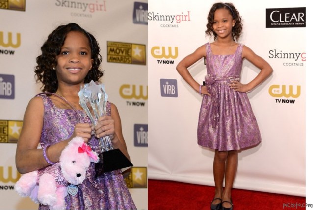 Quvenzhané Wallis wins best youn actress at Critics choice awards