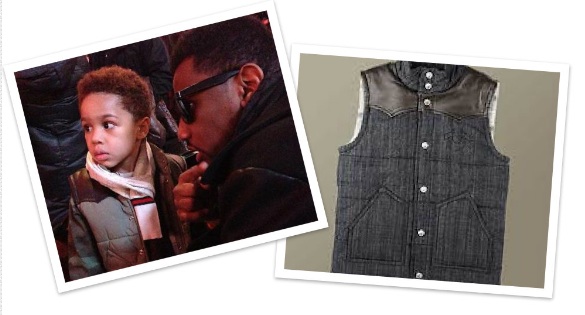 Spotted: True religion Leather Yoke Boy's Vest