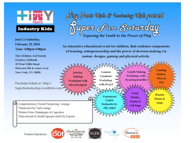 The Winner of Super Fun Saturday Tickets...